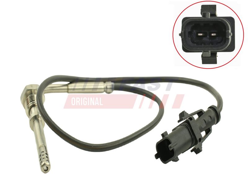 FT80234 FAST - ДАТЧИХ ТЕМПЕРАТУРИ ВИХЛОПНИХ ГАЗІВ FIAT FIORINO 07> 1.3 JTD 10>