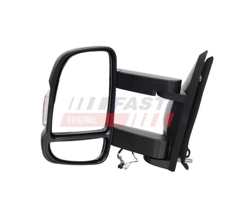 FT88168 FAST - ДЗЕРКАЛО FIAT DUCATO 06>/ 14> ЕЛЕКТР ДОВГЕ ЛВ ПІДІГРІВ+ДАТЧИК 8 PIN + 2 PIN