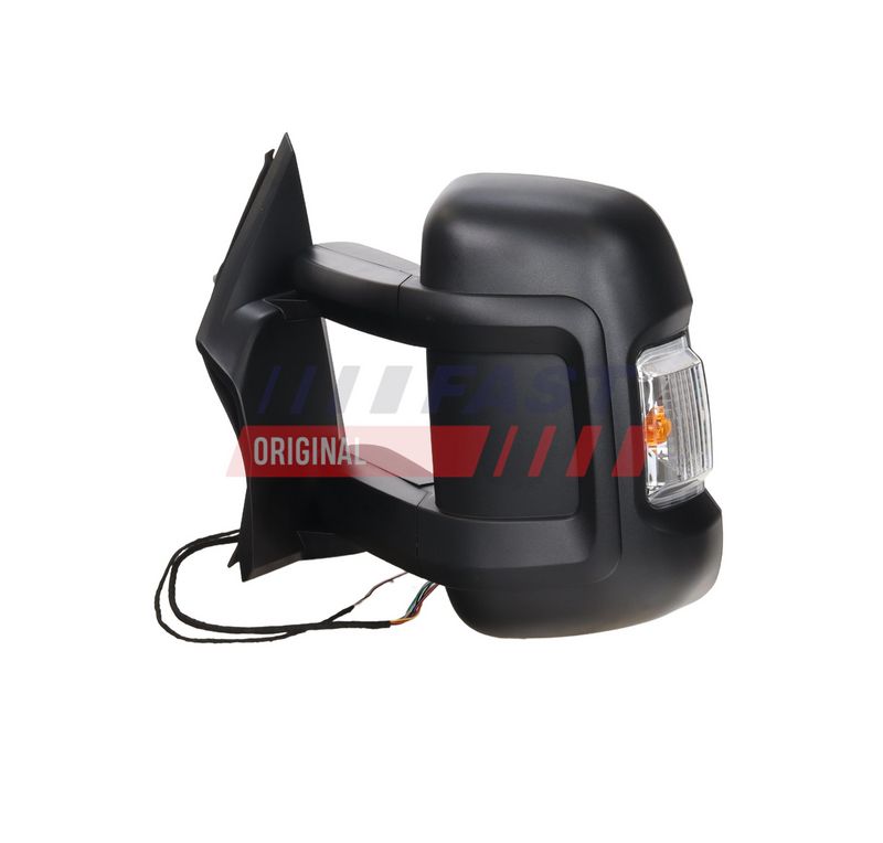 FT88168 FAST - ДЗЕРКАЛО FIAT DUCATO 06>/ 14> ЕЛЕКТР ДОВГЕ ЛВ ПІДІГРІВ+ДАТЧИК 8 PIN + 2 PIN