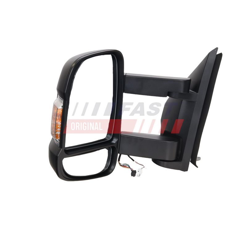 FT88168 FAST - ДЗЕРКАЛО FIAT DUCATO 06>/ 14> ЕЛЕКТР ДОВГЕ ЛВ ПІДІГРІВ+ДАТЧИК 8 PIN + 2 PIN