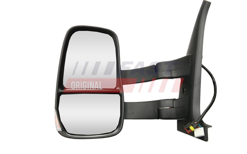 FT88317 FAST - ДЗЕРКАЛО IVECO DAILY 06 ЕЛЕКТР ДОВГЕ ЛВ ПІДІГРІВ+ДАТЧИК 7 PIN + 4 PIN