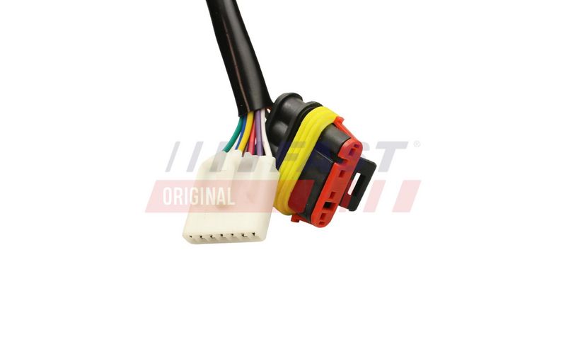 FT88317 FAST - ДЗЕРКАЛО IVECO DAILY 06 ЕЛЕКТР ДОВГЕ ЛВ ПІДІГРІВ+ДАТЧИК 7 PIN + 4 PIN