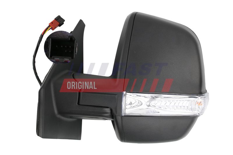FT88350 FAST - ДЗЕРКАЛО FIAT DOBLO 09> ЕЛЕКТР ЛВ ПІДІГРІВ CARGO 6 PIN