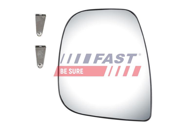 FT88616 FAST - СКЛО ДЗЕРКАЛА CITROEN BERLINGO 08> ЛВ ПІДІГРІВ