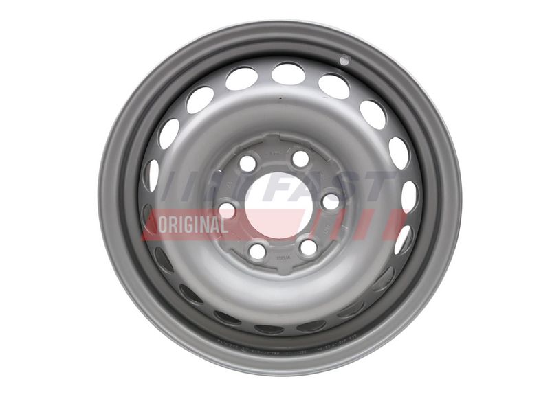 FT92804 FAST - ДИСК MERCEDES SPRINTER 06> 906 СТАЛЬН СІРИЙ 6.5J X 16" | ET62 | 6 X 130 CH84