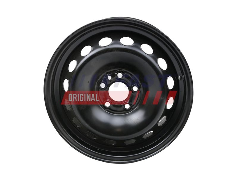 FT92818 FAST - ДИСК FIAT DOBLO 09> СТАЛЬН ЧОРНИЙ 6.0J X 15" | ET39 | 5 X 98 CH58