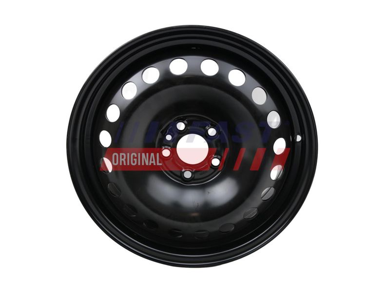 FT92819 FAST - ДИСК FIAT DOBLO 09> СТАЛЬН ЧОРНИЙ 6.0J X 16" | ET36.5 | 5 X 98 CH58