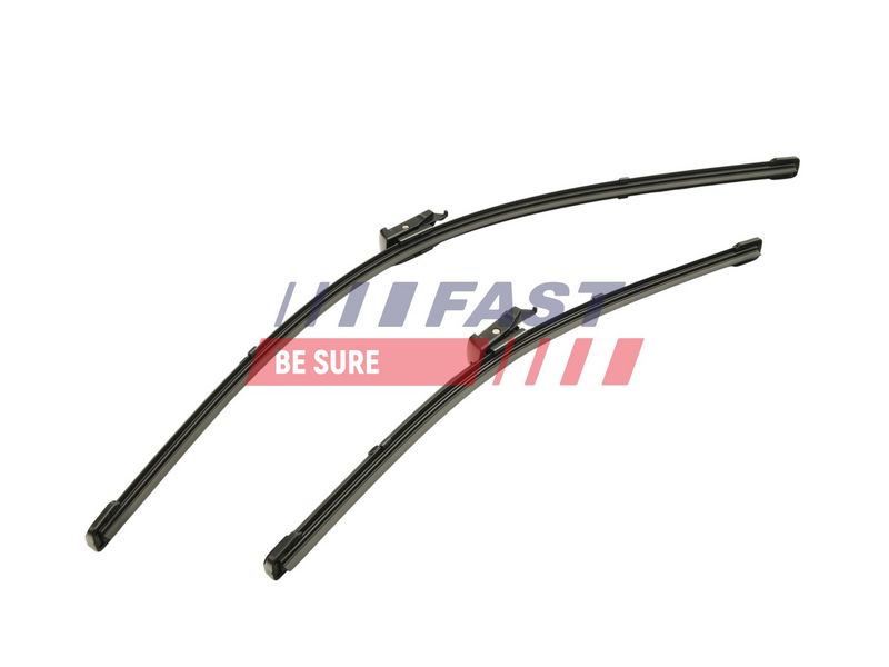 FT93224 FAST - ЩІТКА СКЛООЧИСНИКА FIAT DOBLO 09> ПЕРЕД КПЛ ЛВ+ПР ПЛОСКІ 600MM+400MM