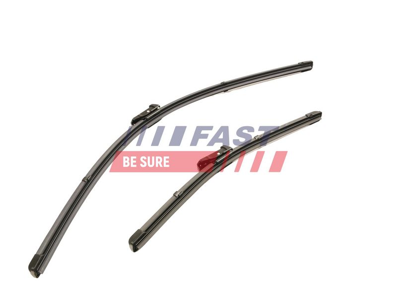 FT93225 FAST - ЩІТКА СКЛООЧИСНИКА FIAT 500 07> ПЕРЕД КПЛ ЛВ+ПР ПЛОСКІ 600MM+350MM