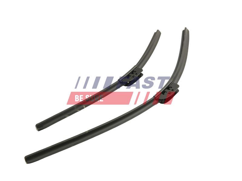 FT93227 FAST - ЩІТКА СКЛООЧИСНИКА FIAT SCUDO 07> ПЕРЕД КПЛ ЛВ+ПР ПЛОСКІ 650MM+500MM