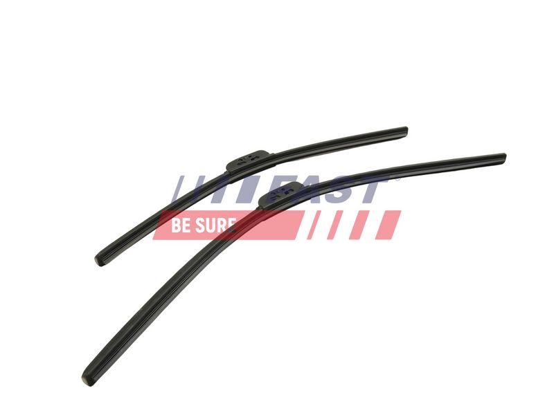FT93227 FAST - ЩІТКА СКЛООЧИСНИКА FIAT SCUDO 07> ПЕРЕД КПЛ ЛВ+ПР ПЛОСКІ 650MM+500MM