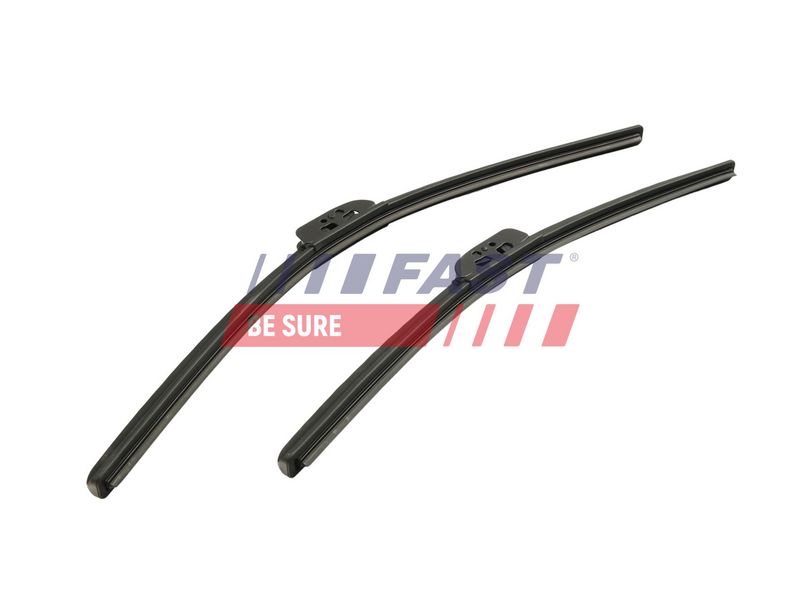 FT93229 FAST - ЩІТКА СКЛООЧИСНИКА FIAT DOBLO 00> ПЕРЕД КПЛ ЛВ+ПР ПЛОСКІ 550MM+450MM