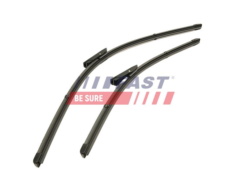 FT93239 FAST - ЩІТКА СКЛООЧИСНИКА FIAT FIORINO 07> ПЕРЕД КПЛ ЛВ+ПР ПЛОСКІ 650MM+475MM