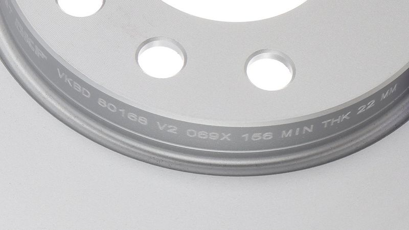 SKF VKBD80168V2 Гальмівний диск