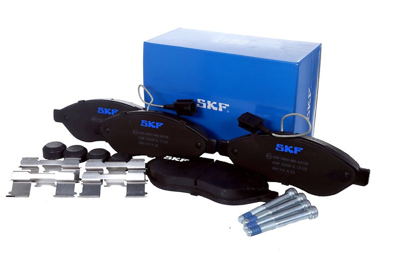 SKF VKBP80009E Комплект гальмівних накладок, дискове гальмо