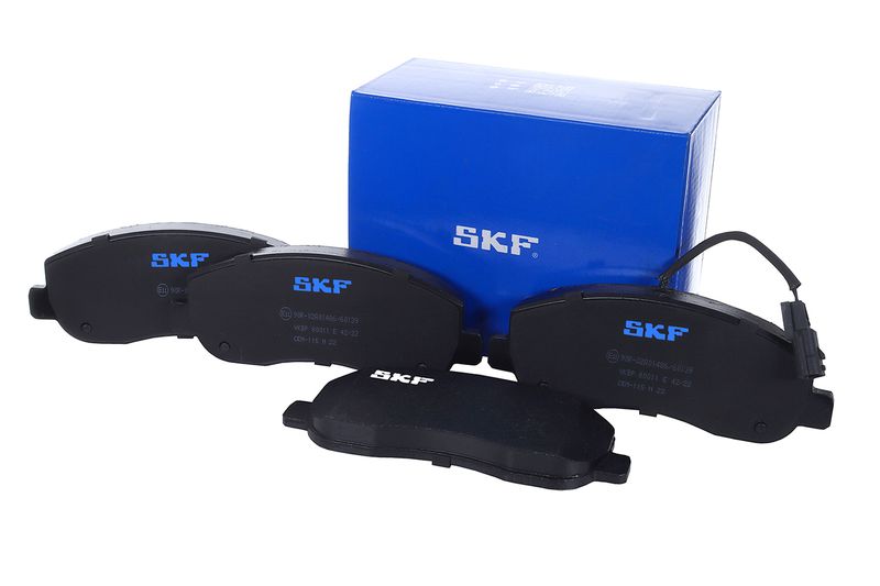 SKF VKBP80011E Комплект гальмівних накладок, дискове гальмо
