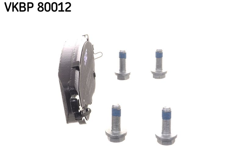 SKF VKBP80012 Комплект гальмівних накладок, дискове гальмо