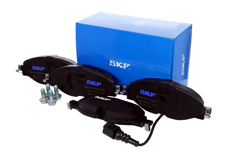 SKF VKBP80018E Комплект гальмівних накладок, дискове гальмо