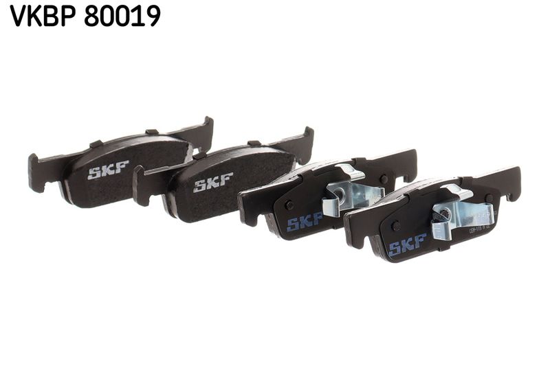 SKF VKBP80019 Комплект гальмівних накладок, дискове гальмо