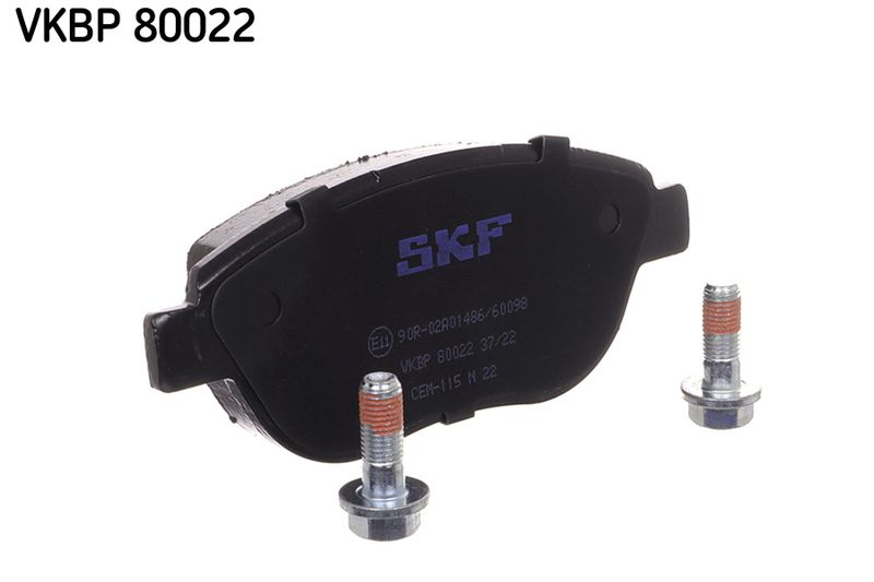 SKF VKBP80022 Комплект гальмівних накладок, дискове гальмо