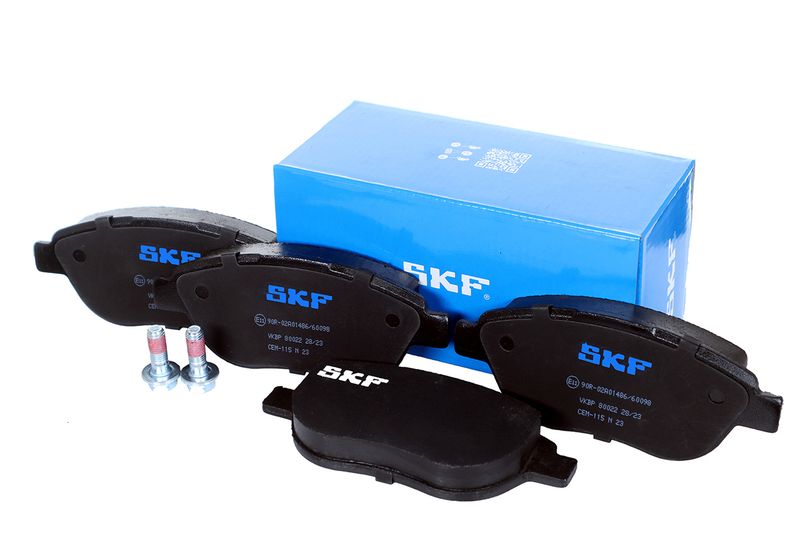 SKF VKBP80022 Комплект гальмівних накладок, дискове гальмо