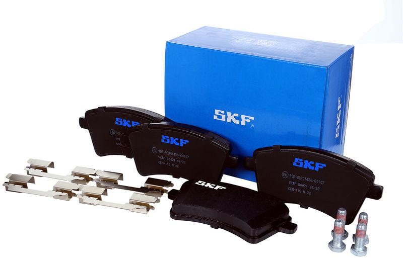 SKF VKBP80024 Комплект гальмівних накладок, дискове гальмо