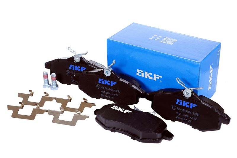 SKF VKBP80041 Комплект гальмівних накладок, дискове гальмо