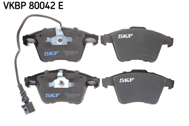 SKF VKBP80042E Комплект гальмівних накладок, дискове гальмо