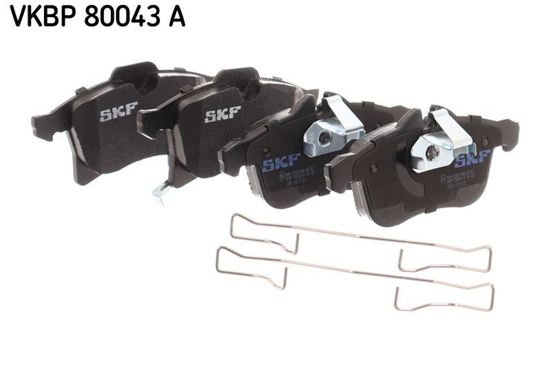 SKF VKBP80043A Комплект гальмівних накладок, дискове гальмо