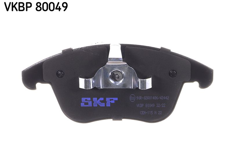 SKF VKBP80049 Комплект гальмівних накладок, дискове гальмо