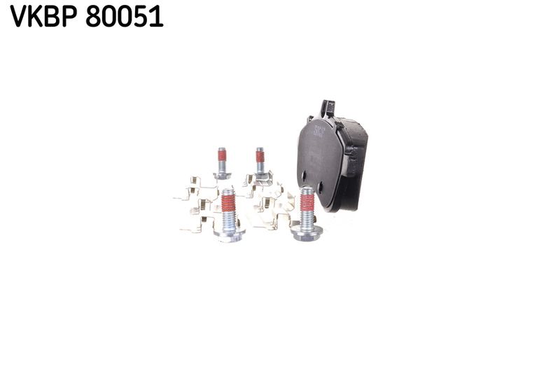 SKF VKBP80051 Комплект гальмівних накладок, дискове гальмо
