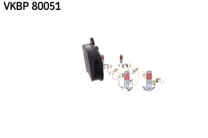 SKF VKBP80051 Комплект гальмівних накладок, дискове гальмо