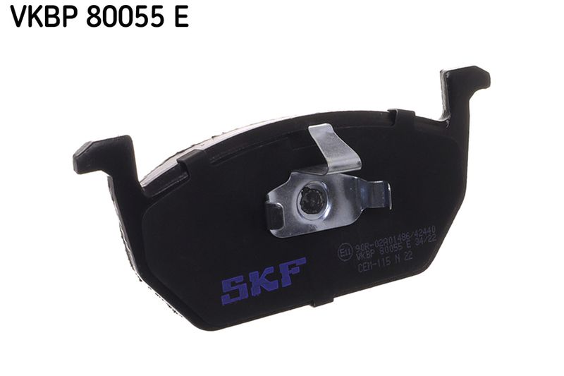 SKF VKBP80055E Комплект гальмівних накладок, дискове гальмо