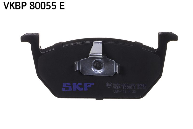 SKF VKBP80055E Комплект гальмівних накладок, дискове гальмо