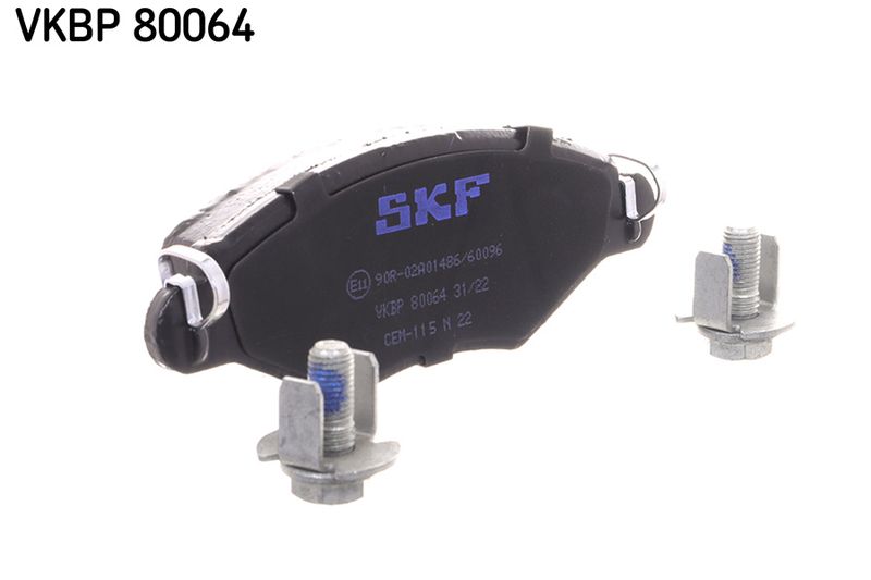 SKF VKBP80064 Комплект гальмівних накладок, дискове гальмо