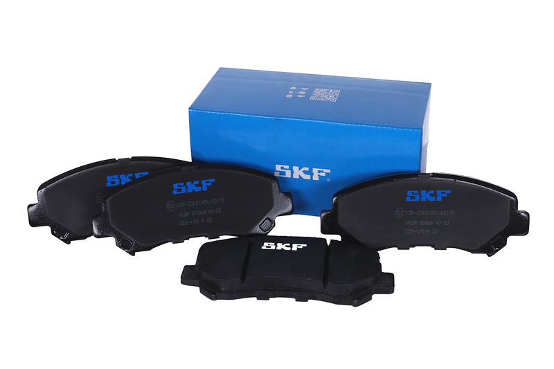 SKF VKBP80069 Комплект гальмівних накладок, дискове гальмо