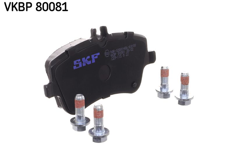 SKF VKBP80081 Комплект гальмівних накладок, дискове гальмо