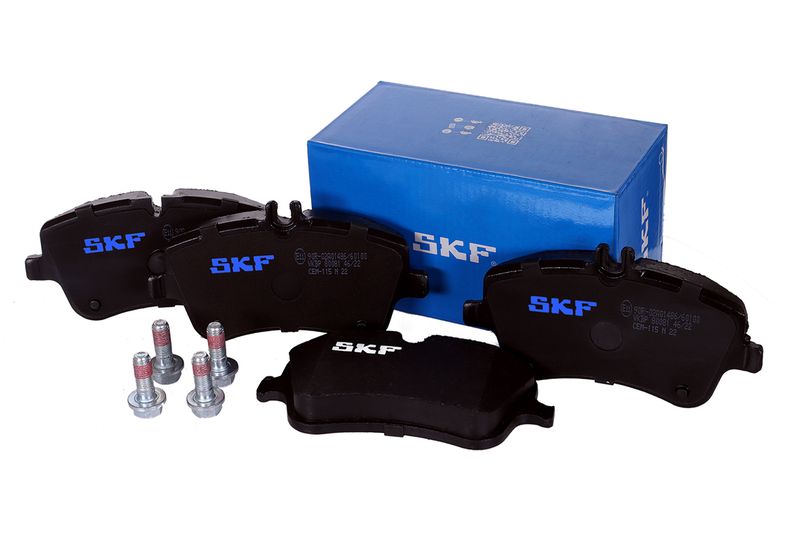 SKF VKBP80081 Комплект гальмівних накладок, дискове гальмо