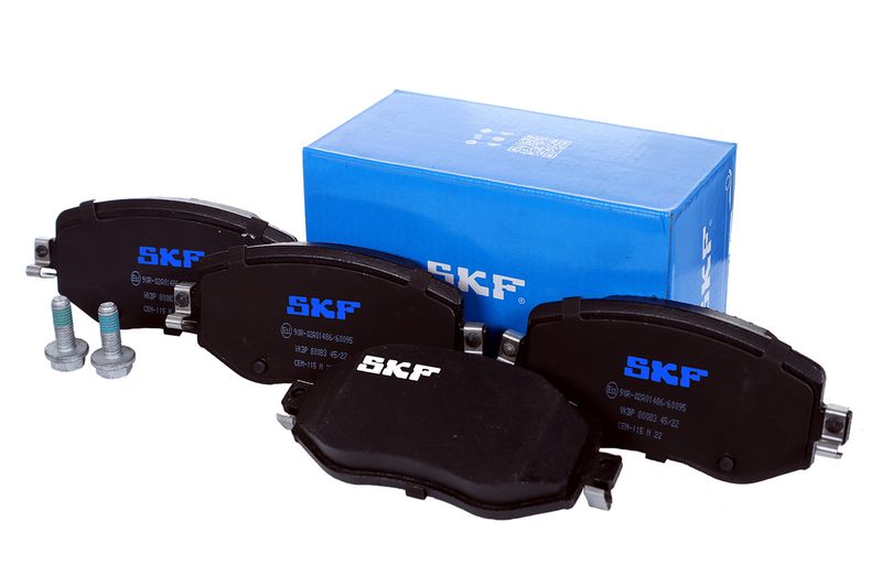 SKF VKBP80083 Комплект гальмівних накладок, дискове гальмо