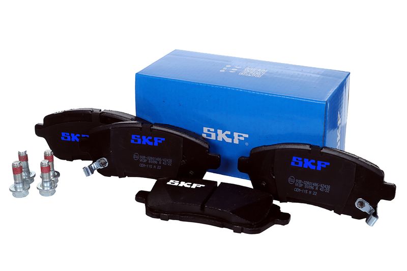 SKF VKBP80096A Комплект гальмівних накладок, дискове гальмо