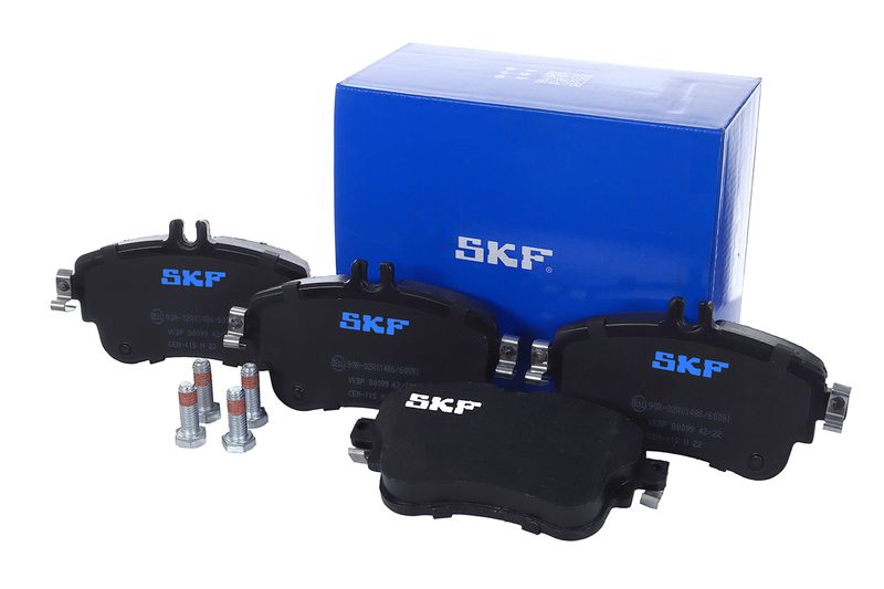 SKF VKBP80099 Комплект гальмівних накладок, дискове гальмо