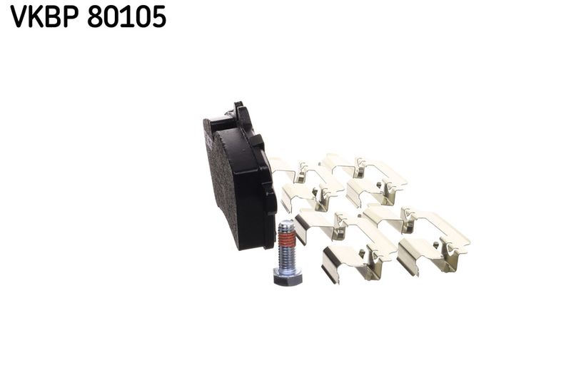 SKF VKBP80105 Комплект гальмівних накладок, дискове гальмо