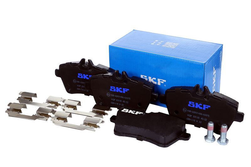 SKF VKBP80105 Комплект гальмівних накладок, дискове гальмо