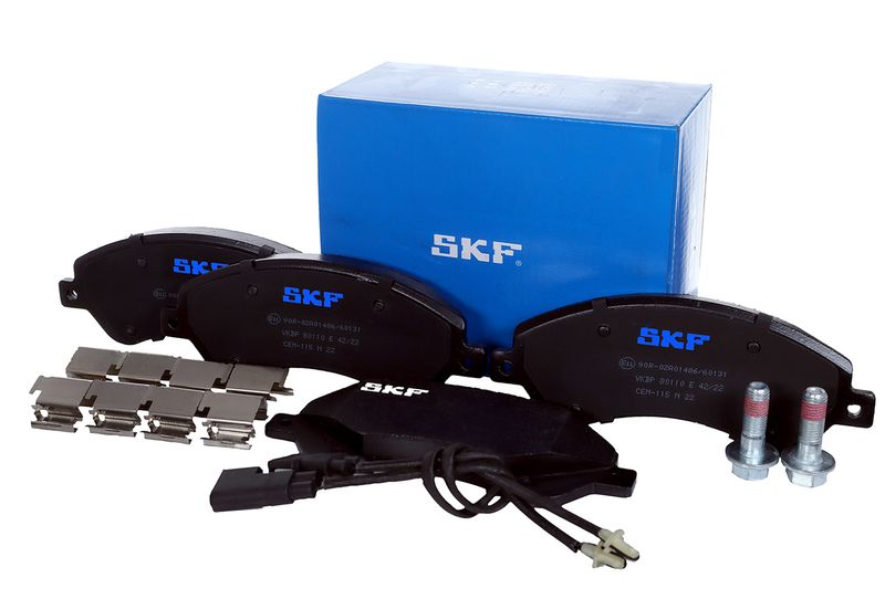 SKF VKBP80110E Комплект гальмівних накладок, дискове гальмо