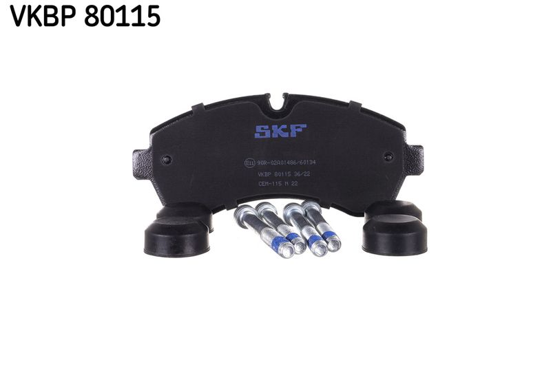 SKF VKBP80115 Комплект гальмівних накладок, дискове гальмо