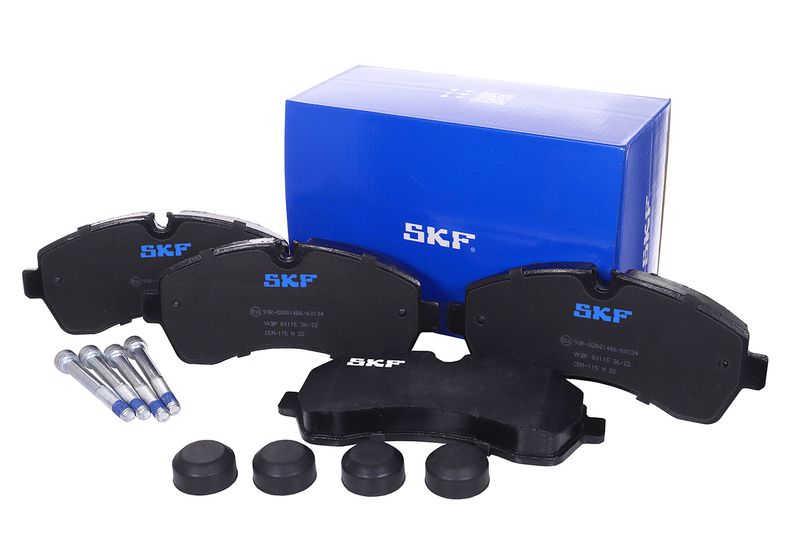 SKF VKBP80115 Комплект гальмівних накладок, дискове гальмо