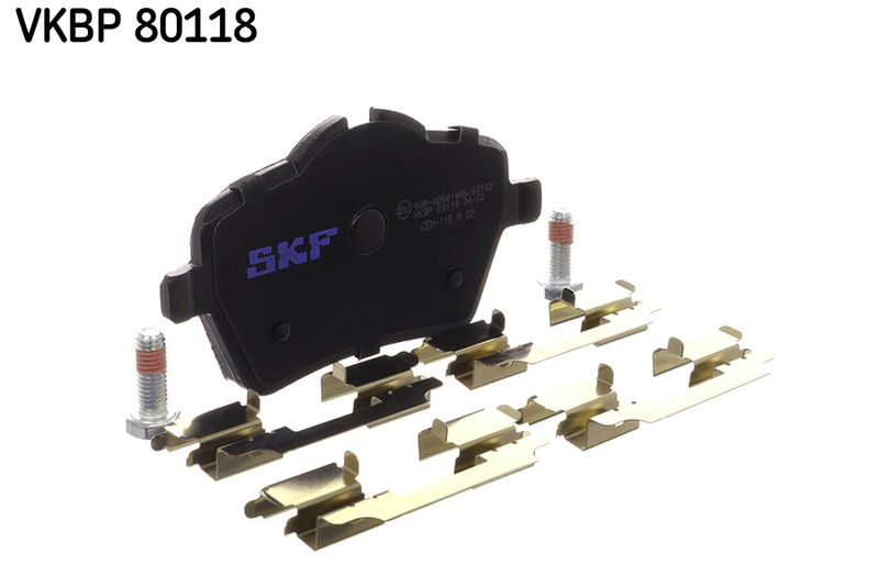 SKF VKBP80118 Комплект гальмівних накладок, дискове гальмо