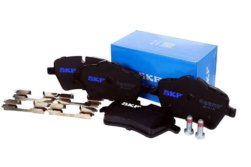 SKF VKBP80118 Комплект гальмівних накладок, дискове гальмо