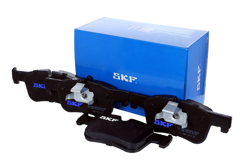 SKF VKBP80122 Комплект гальмівних накладок, дискове гальмо