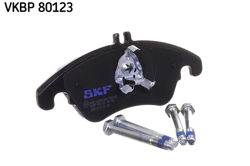 SKF VKBP80123 Комплект гальмівних накладок, дискове гальмо